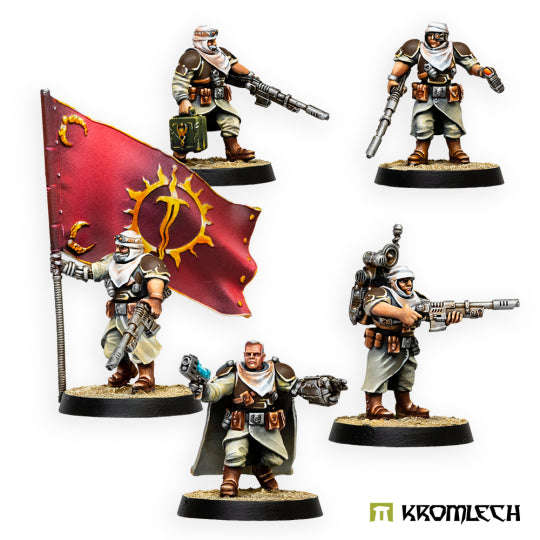 Desert Raiders Command Squad (Miniatures)