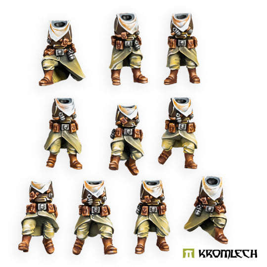 Desert Raiders Guard Bodies (10) (Miniatures)