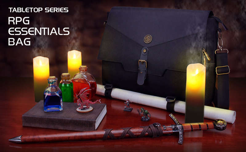Tabletop RPG Player's Essentials Bag Black (Board & Card Game Accessories)