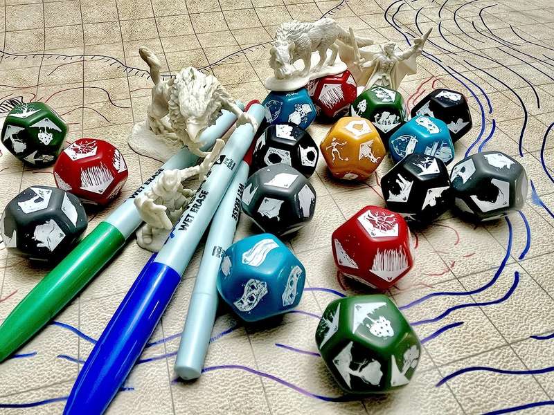 Dicefall Battles Wilds Core Set (Dice Sets & Games)