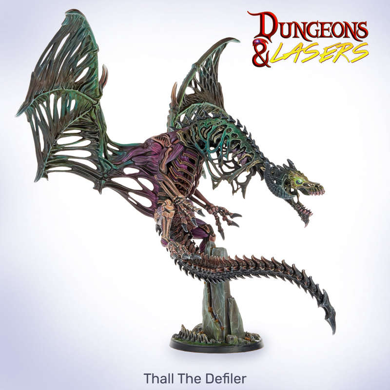 Dungeons & Lasers Thall the Defiler (Miniatures)