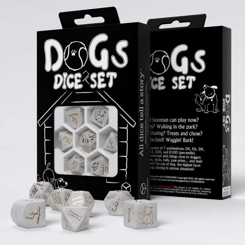 Dogs Dice Set Charlie (Dice Sets & Games)