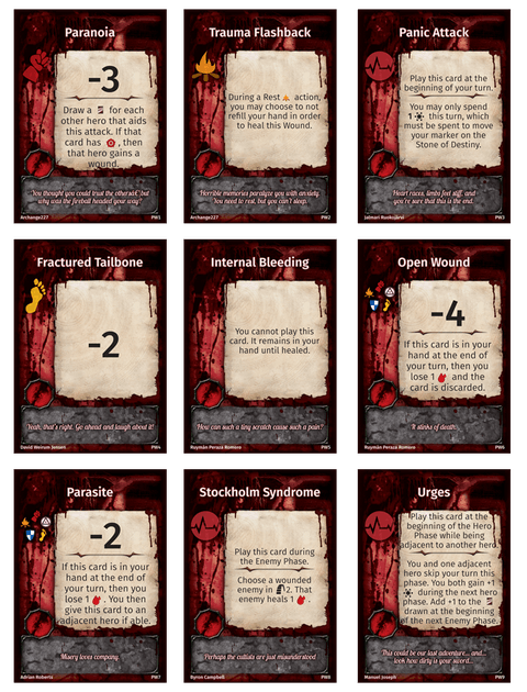 Perditions Mouth Wound Deck US (Board Games)