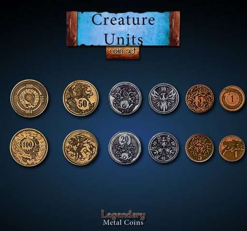 Creature Unit Coin Set (24) (Coins)