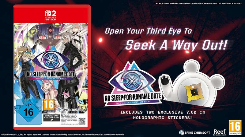 No Sleep For Kaname Date - From AI: THE SOMNIUM FILES Aiba Edition (Nintendo Switch 2)