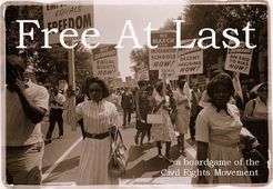 Free at Last Civil Rights Boardgame (Board Games)