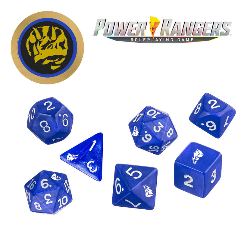 Power Rangers RPG Dice Set Blue (RPGs)