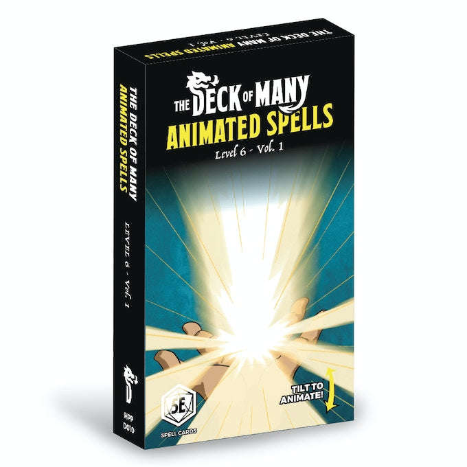 Deck of Many Animated Spells Level 6 Volume 1 5E (RPGs)