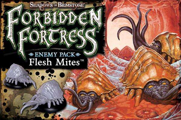 Shadows of Brimstone Flesh Mites Enemy Pack (Board Games)