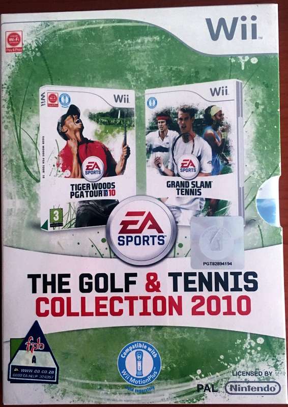 EA Sports - The Golf & Tennis Collection 2010 (Wii)