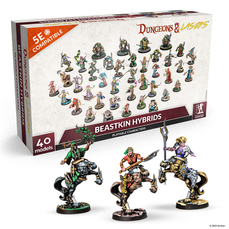 Deuslair Beastkin Hybrids (Miniatures)