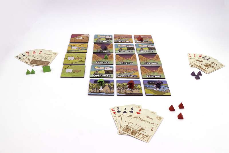 End of the Trail Deluxe Components OOP (Board Games)