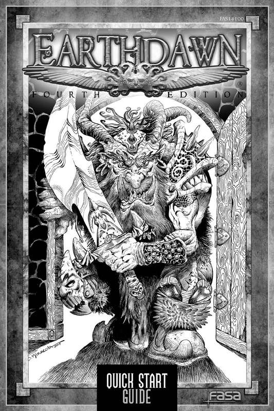 EARTHDAWN QUICK START GUIDE (RPGs)