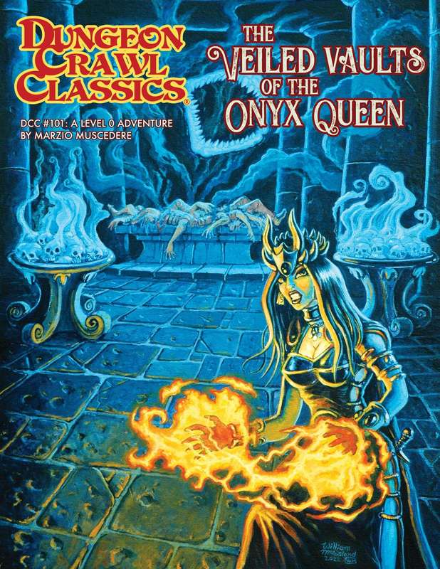 Dungeon Crawl Classics 101 The Veiled Vault of the Onyx Q (RPGs)