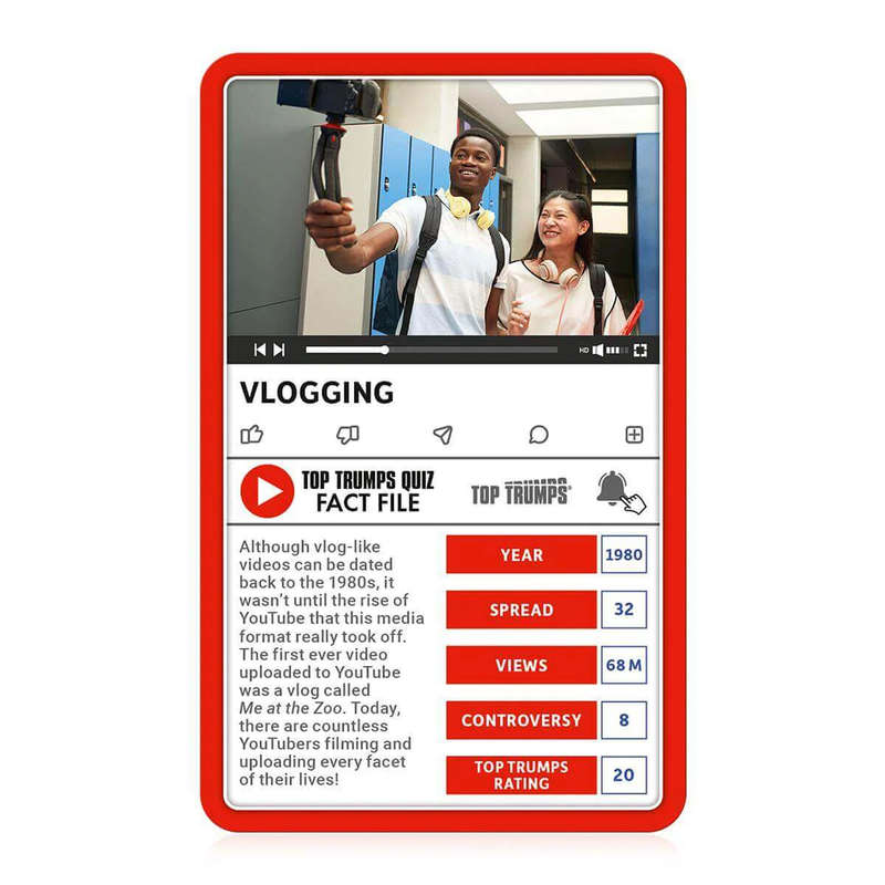 Top Trumps Card Game Specials  Gen Z - Trends of YouTube