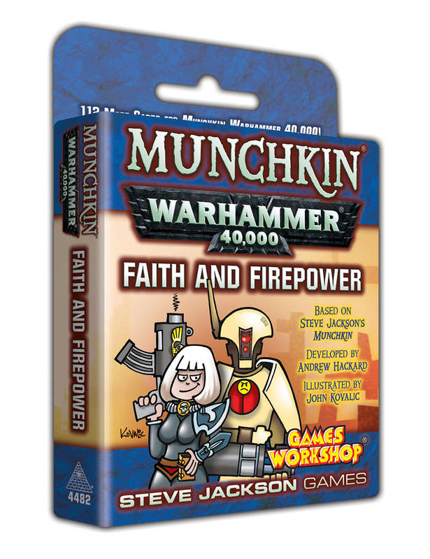 Munchkin Warhammer 40K Faith and Firepower (Board Games)