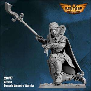 28mm Alisha Female Vampire Warrior (Miniatures)