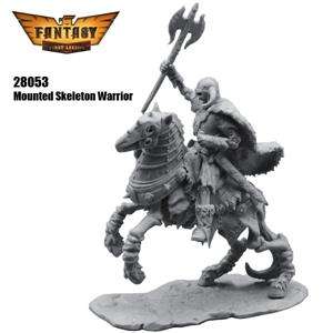 28mm Mounted Skeleton Warrior 1 (Miniatures)