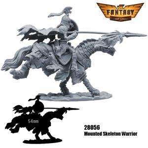 28mm Mounted Skeleton Warrior 3 (Miniatures)