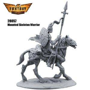 28mm Mounted Skeleton Warrior 4 (Miniatures)