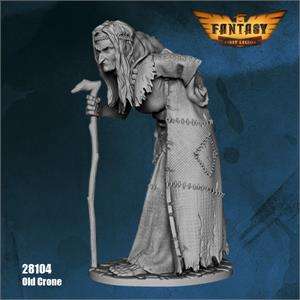 28mm Old Crone (Miniatures)