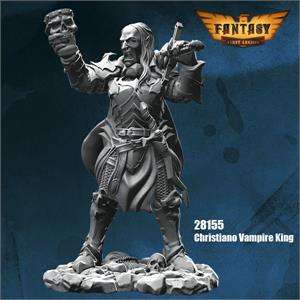 28mm Christiano Vampire King (Miniatures)