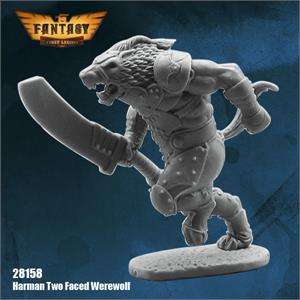 28mm Harman Two Faced Werewolf (Miniatures)