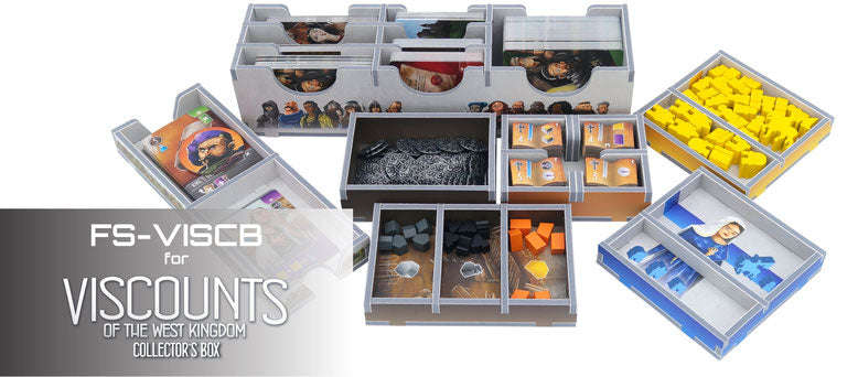 Viscounts of the West Kingdom COLOUR INLAY Set (Dice Sets & Games)
