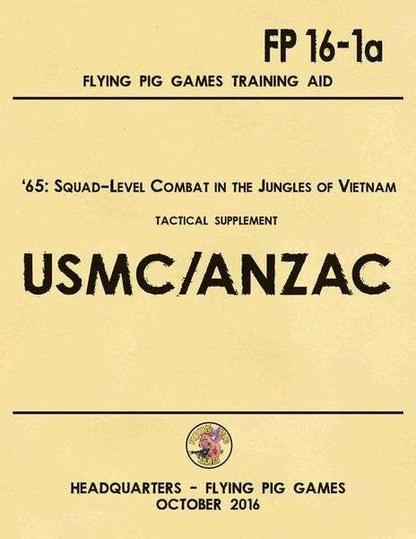 65 Squad Level Combat in Vietnam Marines and Anzac (Board Games)
