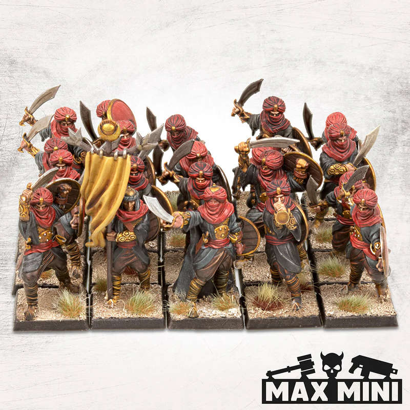 Oasis Mercenary Warriors (Miniatures)