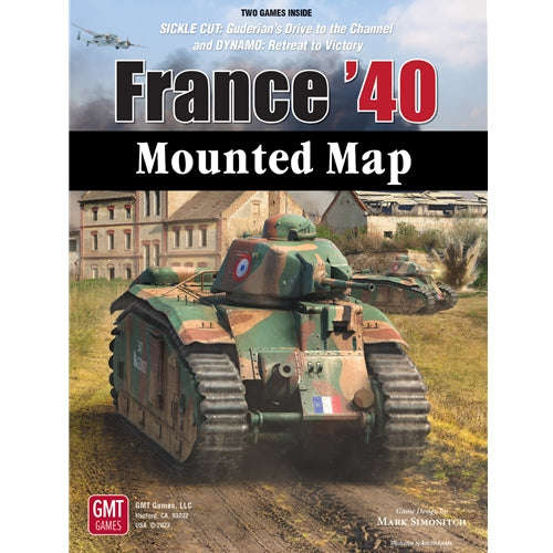 France 40 2nd. Edition Mounted Map (Maps)