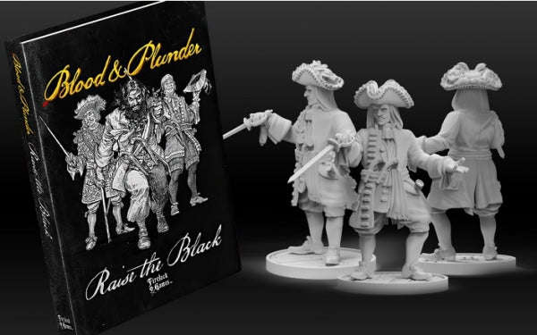 Blood & Plunder Blackbeard vs Magnard Starter (Miniatures)