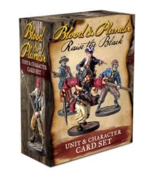 Blood & Plunder Raise the Black Unit Card Box (Miniatures)
