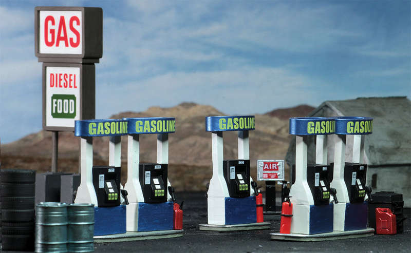 WizKids 4D Settings Gas Station (Board Games)