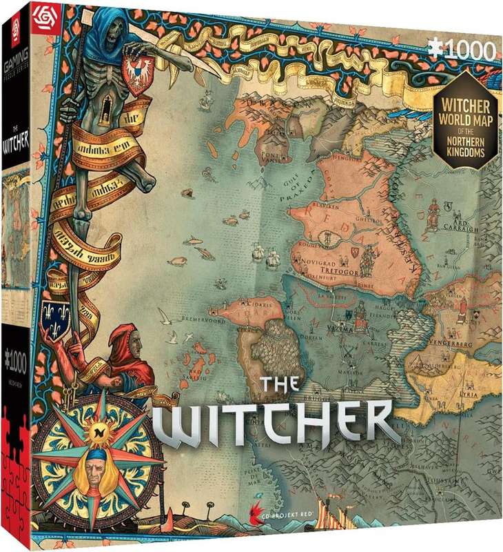The Witcher 3 Northern Kingdoms Puzzle 1000 pieces (Jigsaw Puzzle)