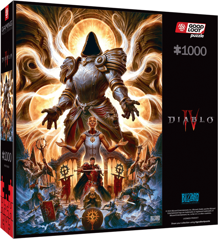 Diablo IV Inarius the Father Puzzle 1000 pieces (Jigsaw Puzzle)