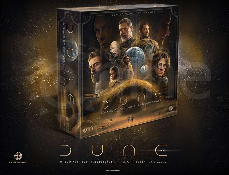 Dune Board Game Film Version US (Board & Card Game Accessories)