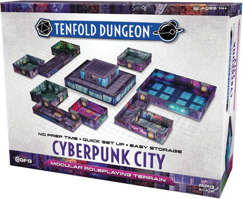 Tenfold Dungeon Cyberpunk City (Board & Card Game Accessories)