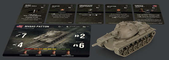 World of Tanks American M48A5 Patton (Board & Card Game Accessories)