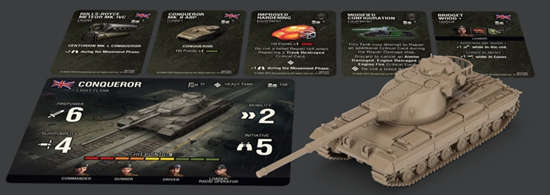 World of Tanks British Conqueror (Board & Card Game Accessories)