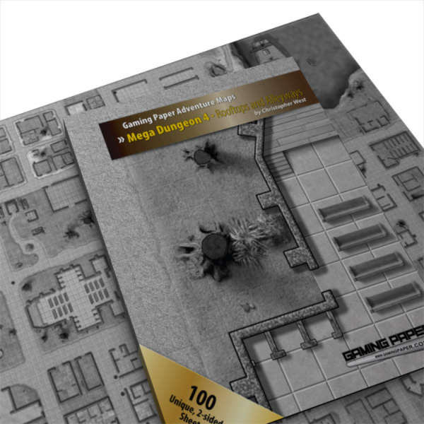 Mega Dungeon 4 Rooftops and Alleyways OOP (Board & Card Game Accessories)