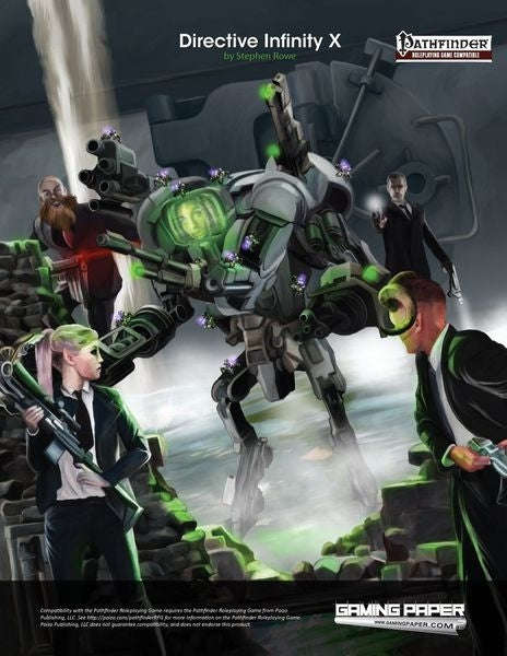 Gaming Paper Adventures Directive Infinity X OOP (Board & Card Game Accessories)