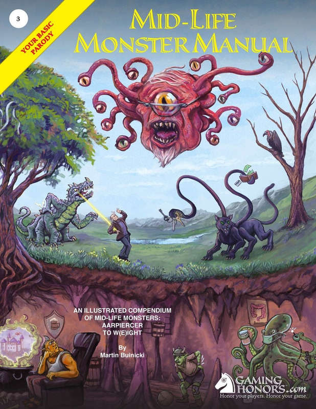The Mid-Life Monster Manual Your Basic Parody (RPGs)