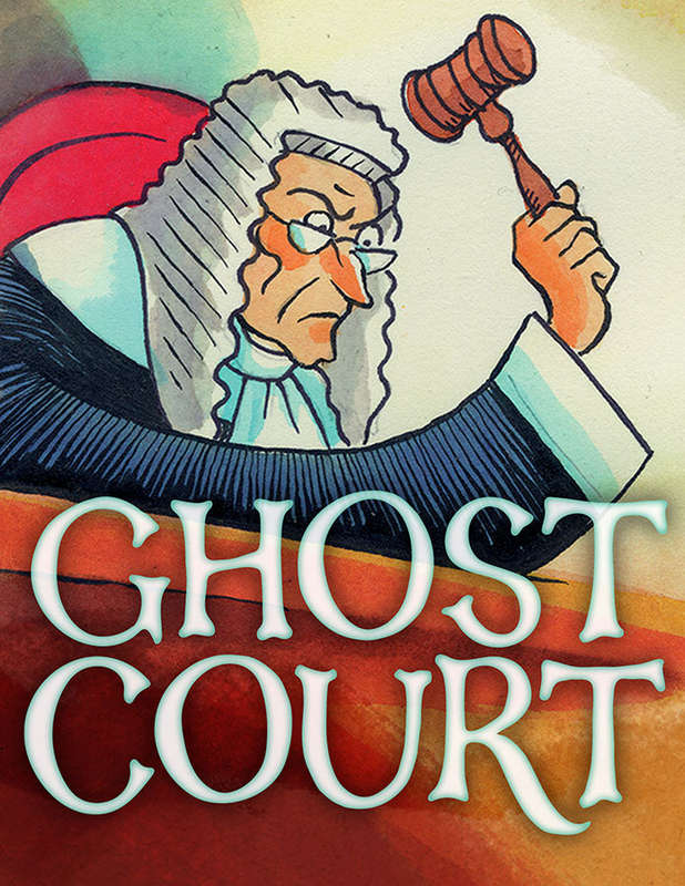Ghost Court Role Playing Party Game (RPGs)