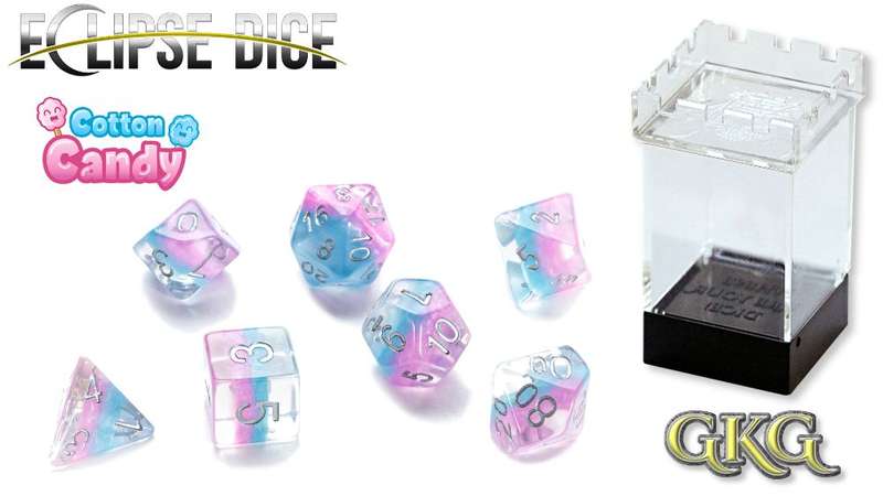 Eclipse Dice Cotton Candy (Dice Sets & Games)