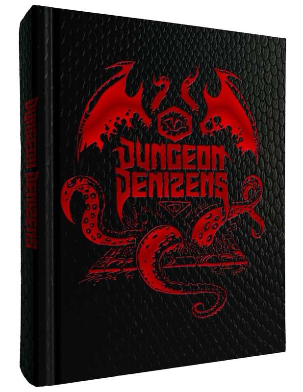 Dungeon Denizens 5E Limited Edition Reptile Skin Foil Cover (RPGs)