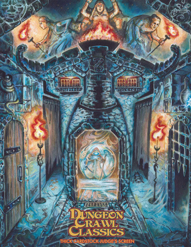 Dungeon Crawl Classics RPG Judges Screen THICK (RPGs)