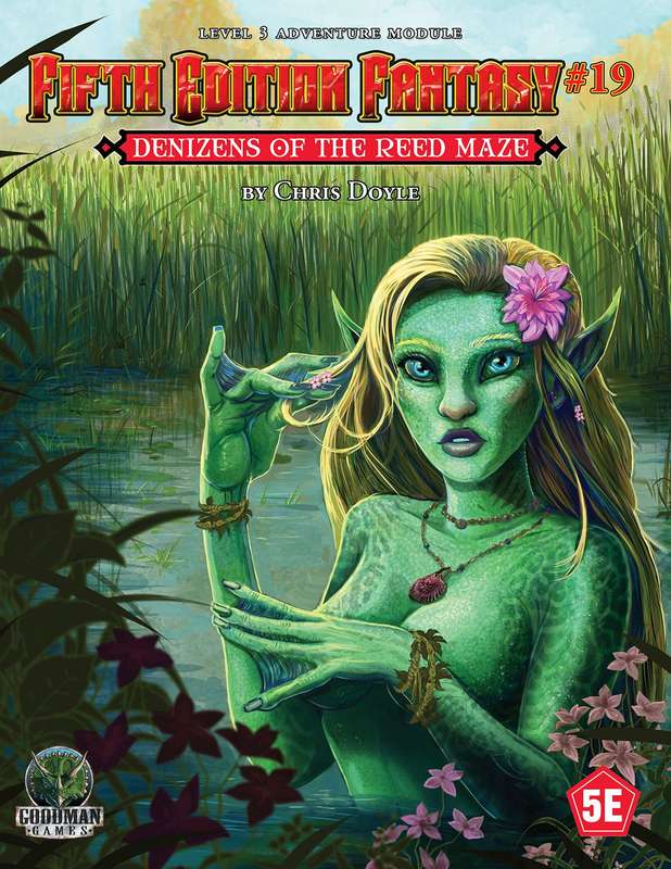 Fifth Edition Fantasy 19 Denizens of the Reed Maze (RPGs)
