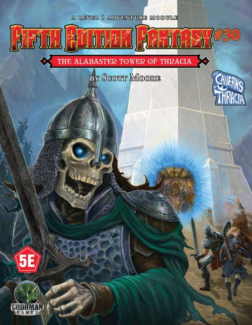 Fifth Edition Fantasy 30 The Alabaster Tower of Thracia (RPGs)