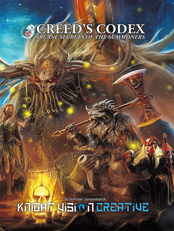 Creeds Codex Arcane Secrets of the Summoners 5E (RPGs)